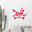 Cross-border Export Love Mirror Acrylic Wall Sticker for Bedroom and Living Room Decor - Korvel