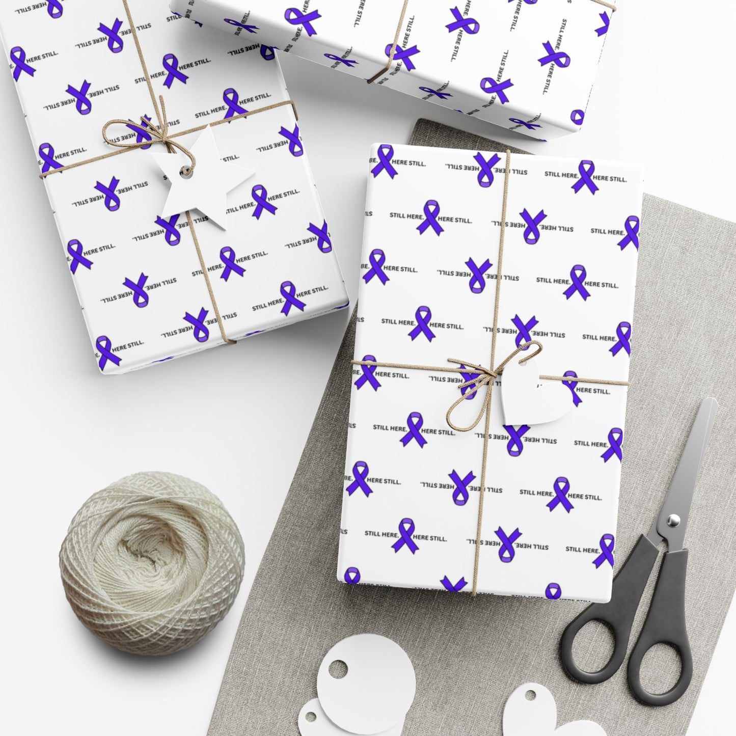 Still Here. Here Still. Gift Wrap Paper