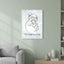 L'impression sur toile Chat Le Monde Peut Attendre