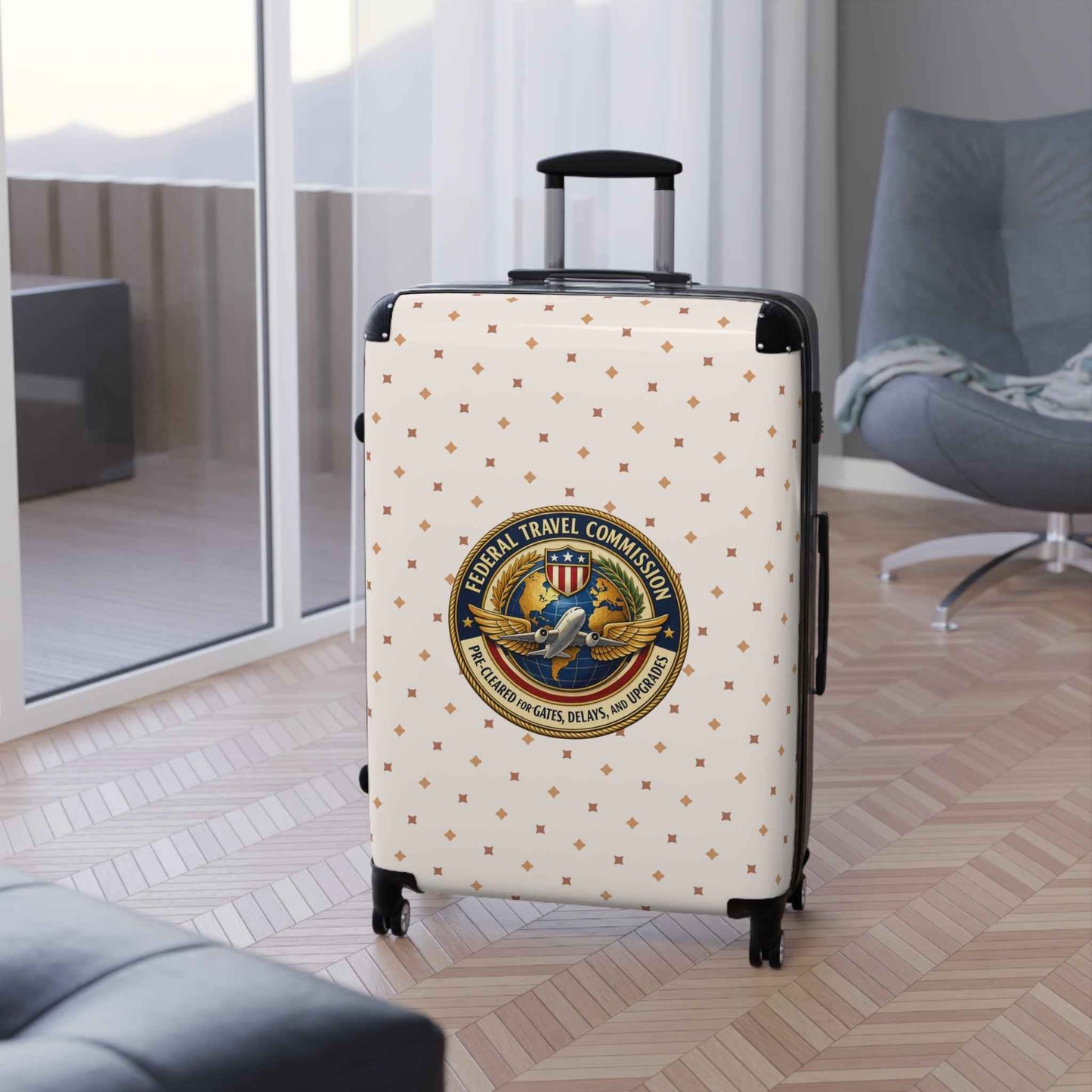 Valise de la Commission fédérale des voyages - Élégante et fonctionnelle