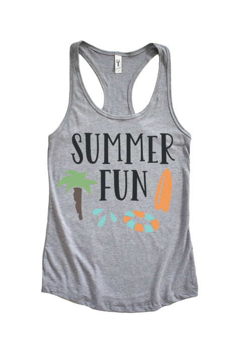 Summer Fun Racerback Tank Top - Korvel