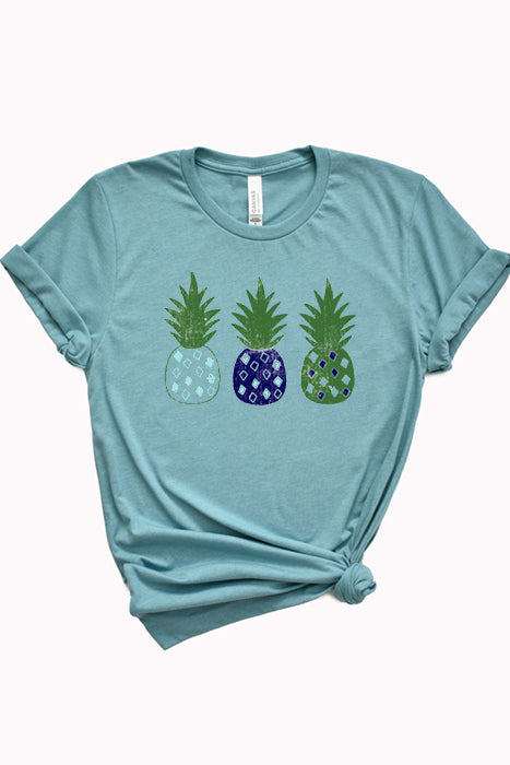 3 Pineapples 1832 Unisex T-Shirt - Korvel