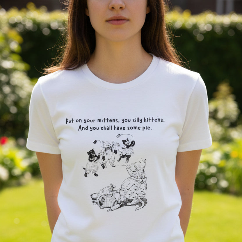 Charming Kittens Women's Cozy Cotton Tee