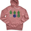 Sudadera con capucha 3 piñas 1832