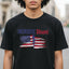 Patriotic Dissent Unisex T-Shirt – American Flag Design
