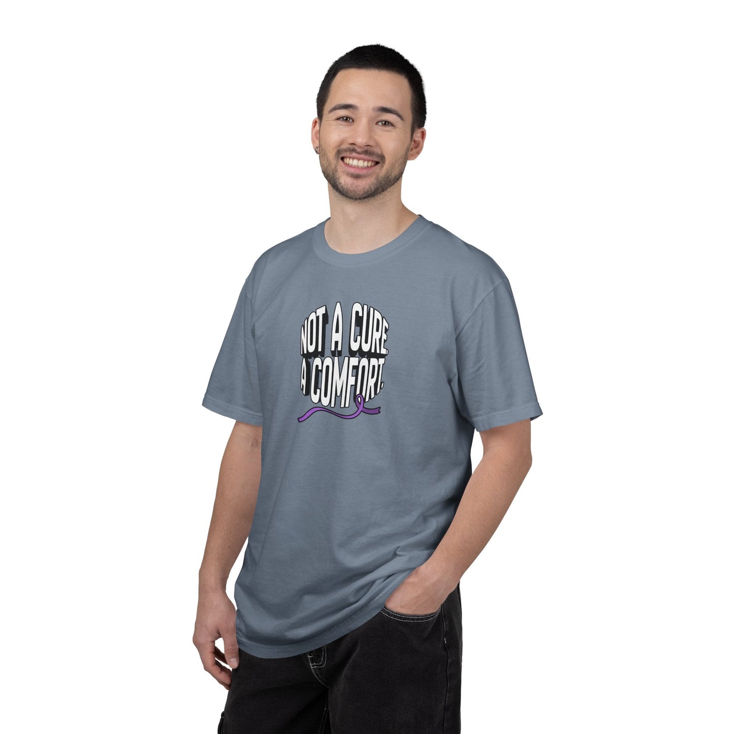 Pas un remède, un vêtement de confort - T-shirt teint en pièce