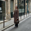 Elegant Wool Long Coat for Casual Style