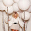 Géant Ballon Blanc à Hélium - 18/36 Pouces pour Célébrations