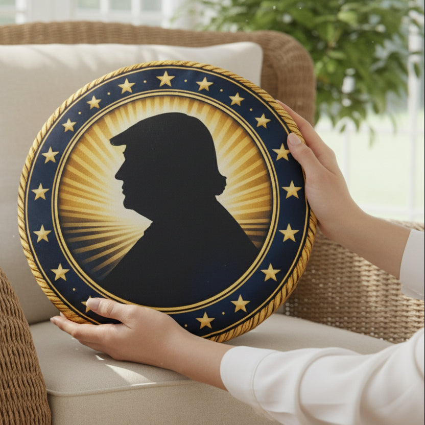 USA Silhouette Pillow — Bold Statement Decor