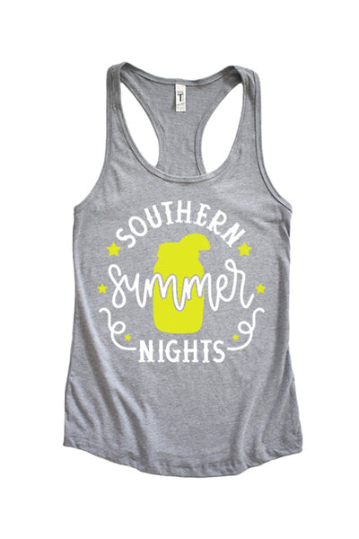 Southern Summer Nights Racerback Tank Top
