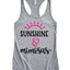 Sunshine & Mimosas Racerback Tank Top