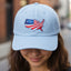 USA Map Embroidered Baseball Cap – Classic Patriotic Style