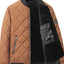 Stylish Rhombic Design Cotton Puffer Jacket for Men
