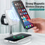 Multi functional wireless charging desktop magnetic bracket suitable for folding wireless chargers for Apple and Huawei phones - Korvel