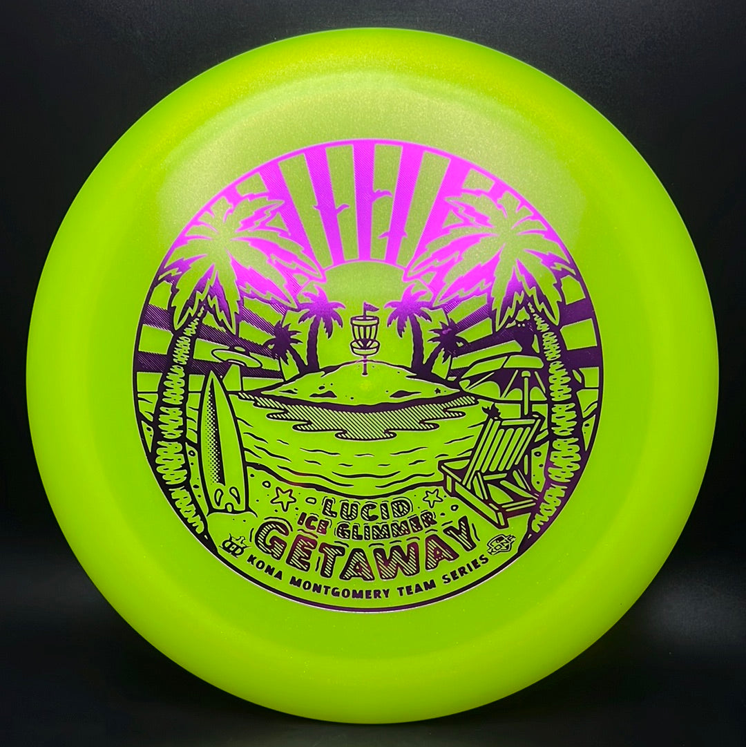 Lucid Ice Glimmer Getaway - Kona Montgomery Team Series Disc