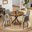 Dining Chairs Set of 4, Modern Kitchen Dining Room Chairs, Velvet Dining Chair Upholstered Cushion Seat and Sturdy Metal Legs - Korvel