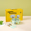 304 stainless steel children's tableware set cute baby food bowl stainless steel tableware children's water cup - Korvel