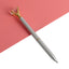 21Color Kawaii Ballpoint Pen Big Gem Metal Ball Pen With Large Diamond Blue And Black Magical Pen Fashion School Office Supplies - Korvel