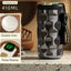 LED temperature display insulated cup 316 stainless steel cup intelligent coffee insulated bottle 410ml vacuum bottle coffee cup - Korvel