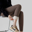 Leggings de Cachemira de Cintura Alta para Mujeres - Elegantes y Cálidos