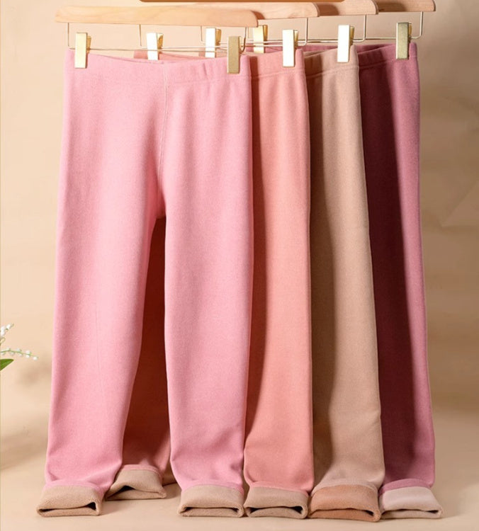 Leggings en Cachemire Chaud pour Femmes - Pantalons d'Hiver Élégants