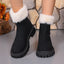 Bottes d'hiver premium à talon carré pour femmes