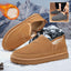 Botas de Nieve de Forro de V-Corte para Hombre - Elegantes y Cómodas