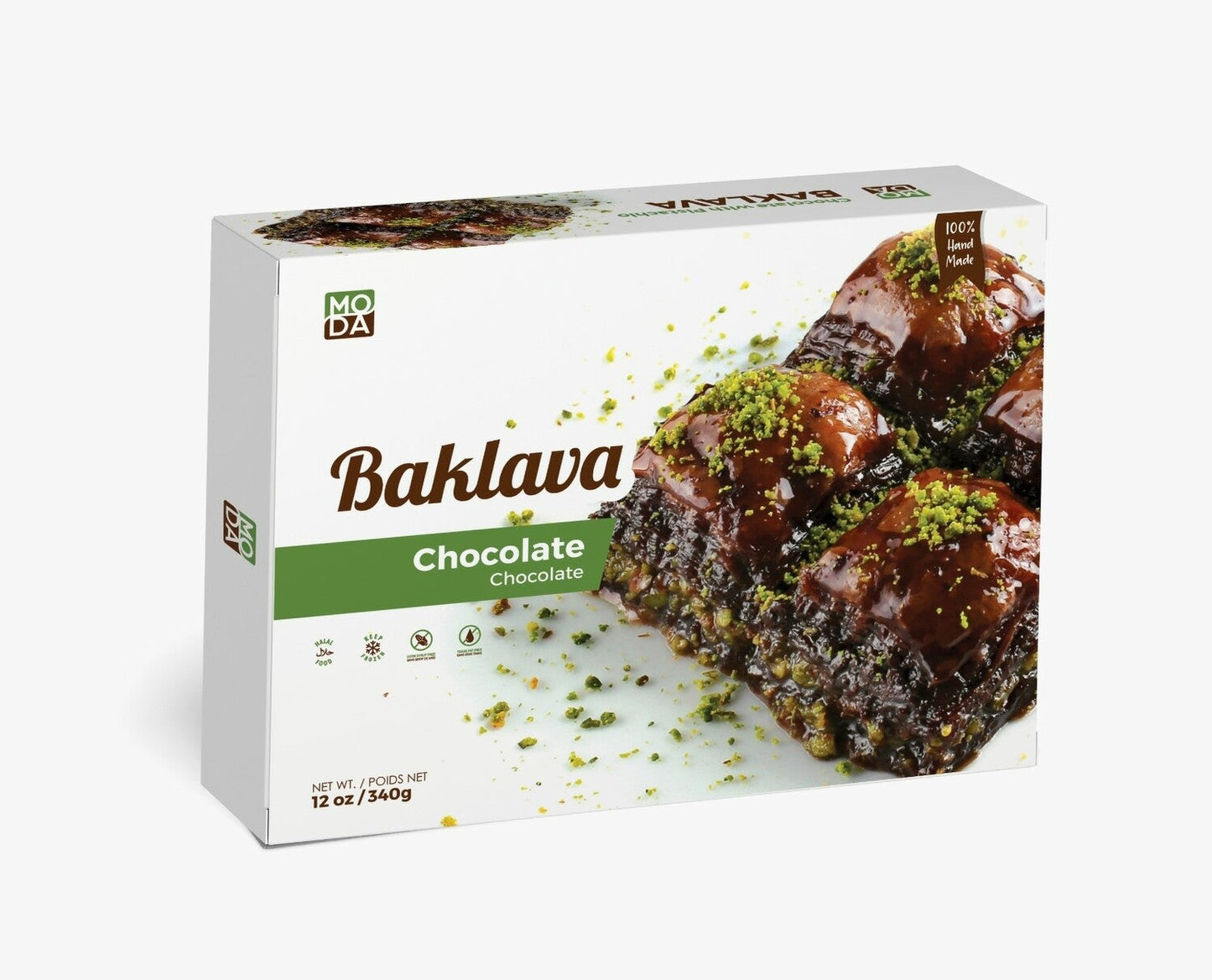 Moda Baklava – Chocolate, 12 oz (340 g)