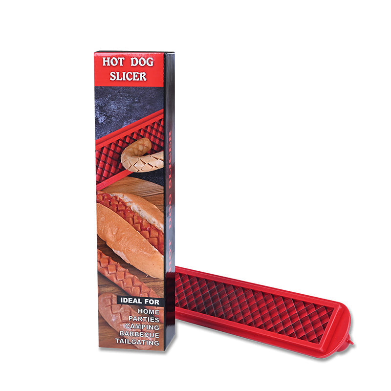 Coupe-Saucisse et Hot Dog Cross - Groove : Outil de Maillage Précis