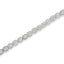 Bracelet de tennis Miracle-Set en argent sterling .925 avec diamants - 7"