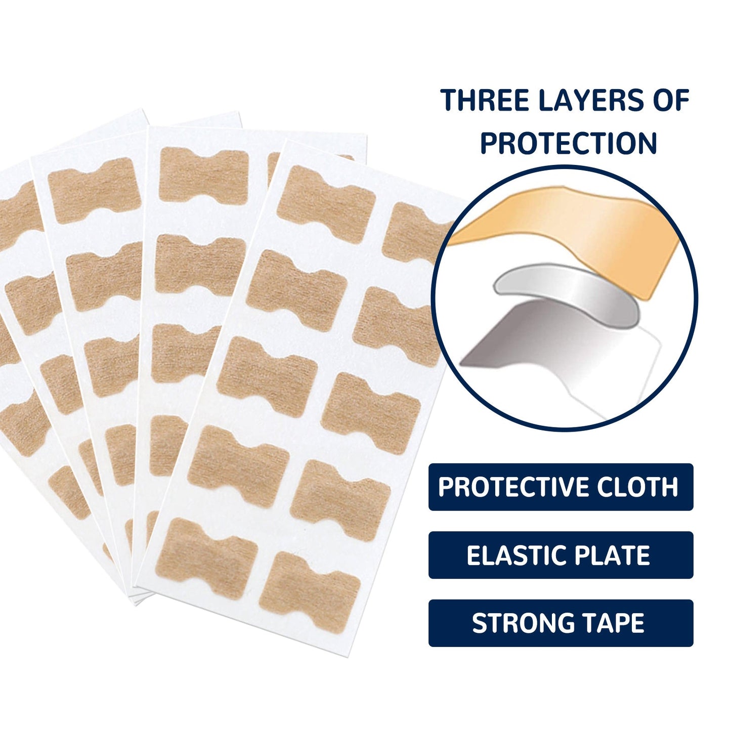 Nail Correction Patch, Nail Insert Correction And Repair Toe Manicure Nail Patch - Korvel