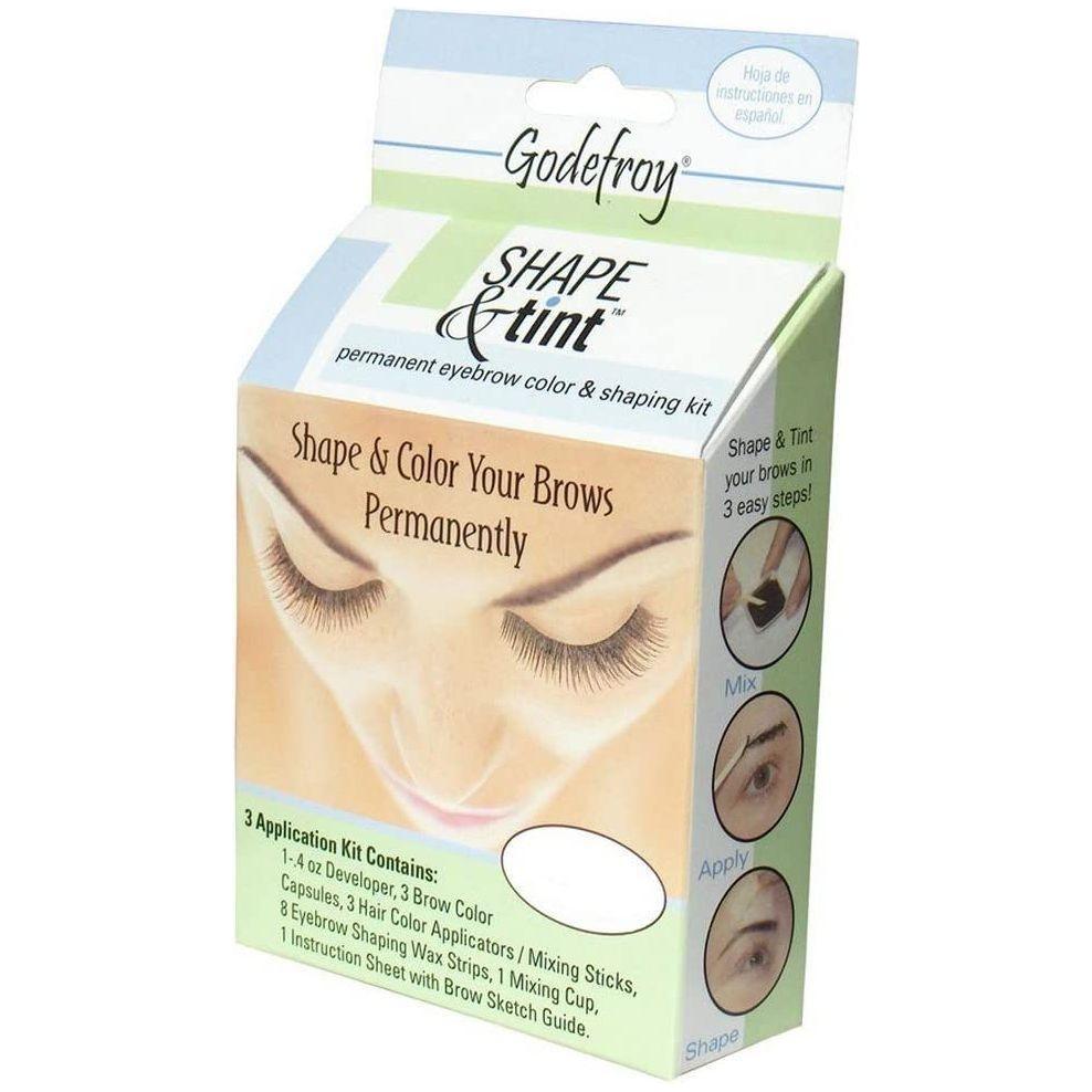 Kit de Color y Moldeo de Cejas Godefroy - Negro Natural