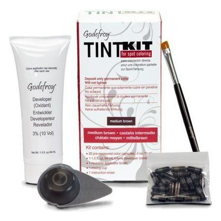Kit de Teinture Godefroy Brun Moyen - 20 Applications