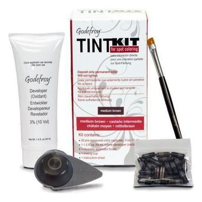 Godefroy Medium Brown Tint Kit - 20 Applications