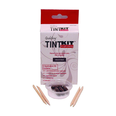 Godefroy Tint Kit Natural Black - 4 Applications