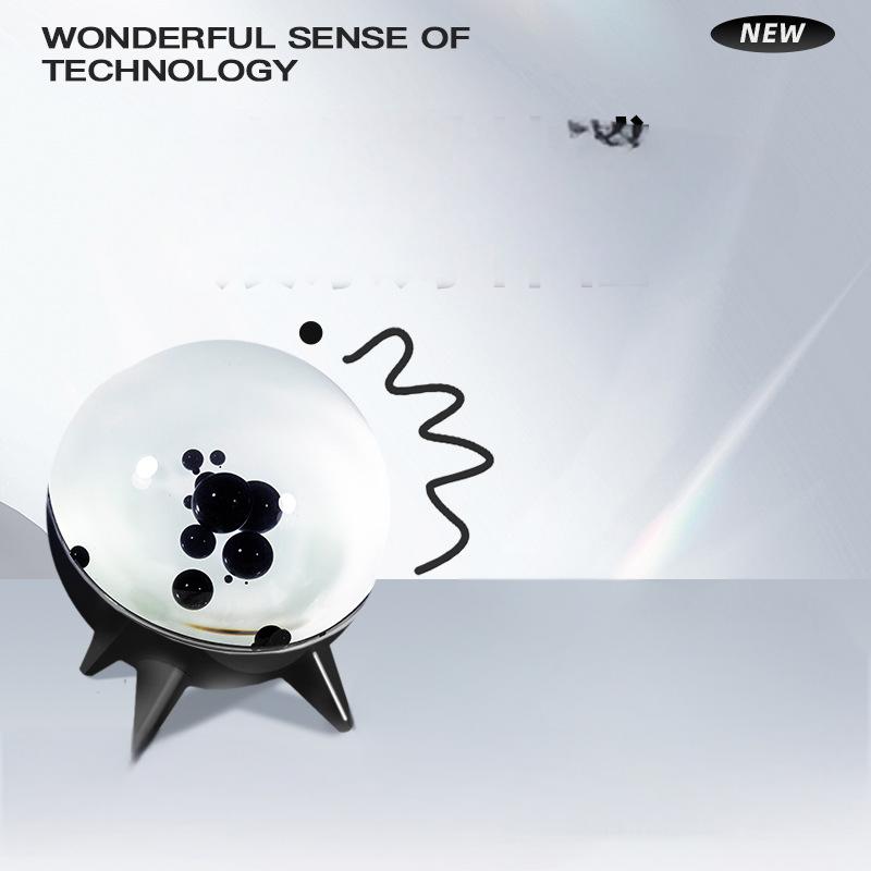 Magnetic Fluid Pickup Venom Music Rhythm Light Companion Visualization Desktop Trendy Play Ornament Creative Gift - Korvel
