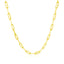 10K Yellow Gold Paperclip Chain Necklace