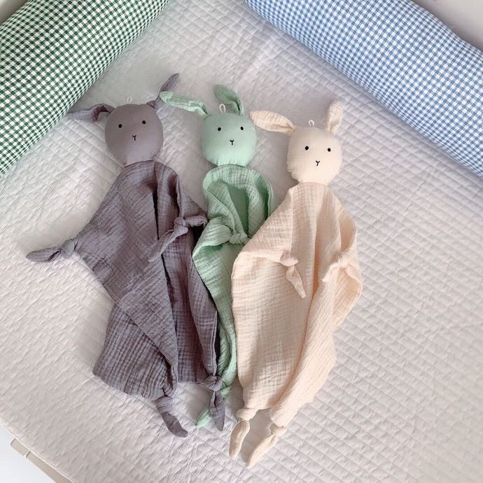 Soft Newborn Baby Sleeping Dolls Kids Fashion Sleep Toy Soothe Appease Towel Bib for Xmas Gift - Korvel