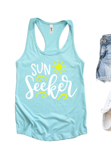 Sun Seeker Racerback Tank Top - Korvel