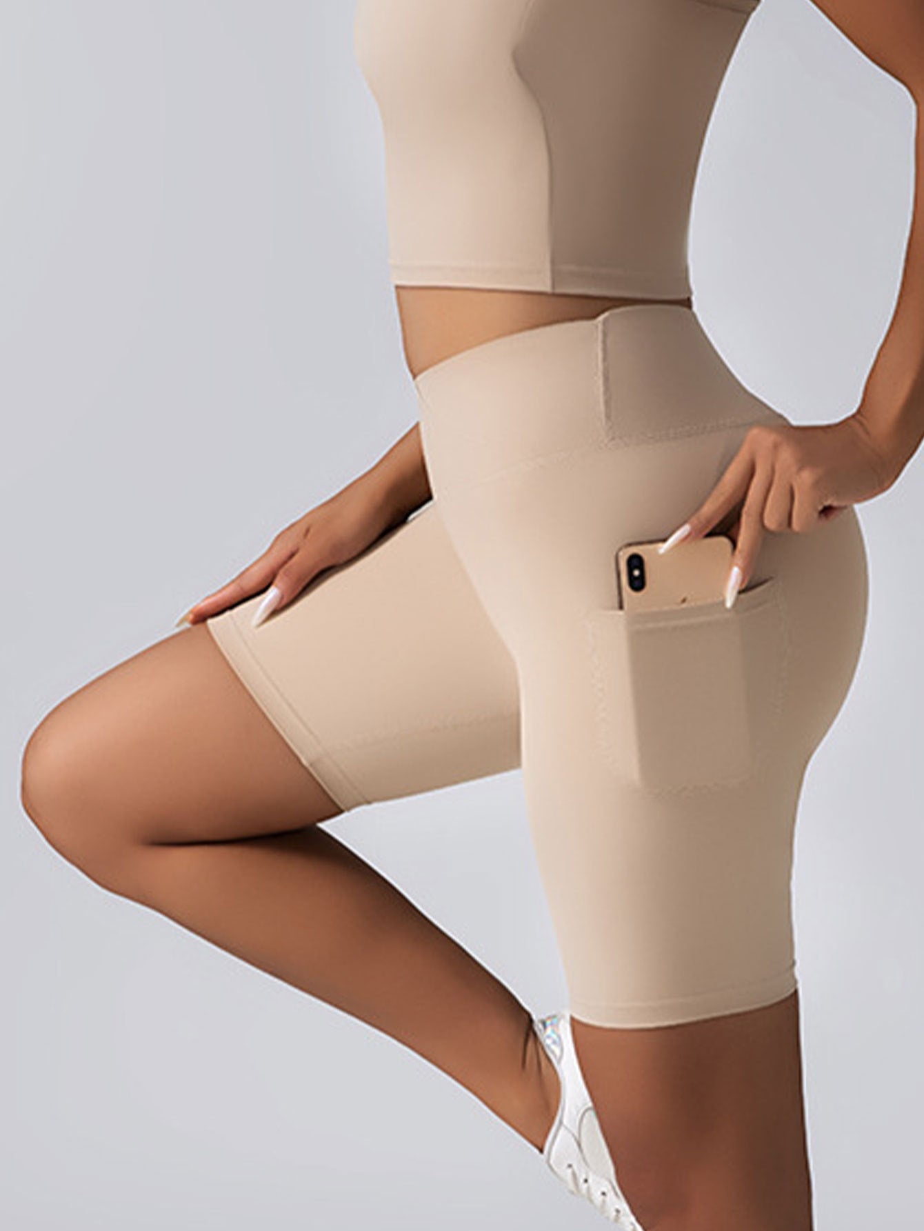 Shorts de vélo sans couture CurveFit avec contrôle du ventre