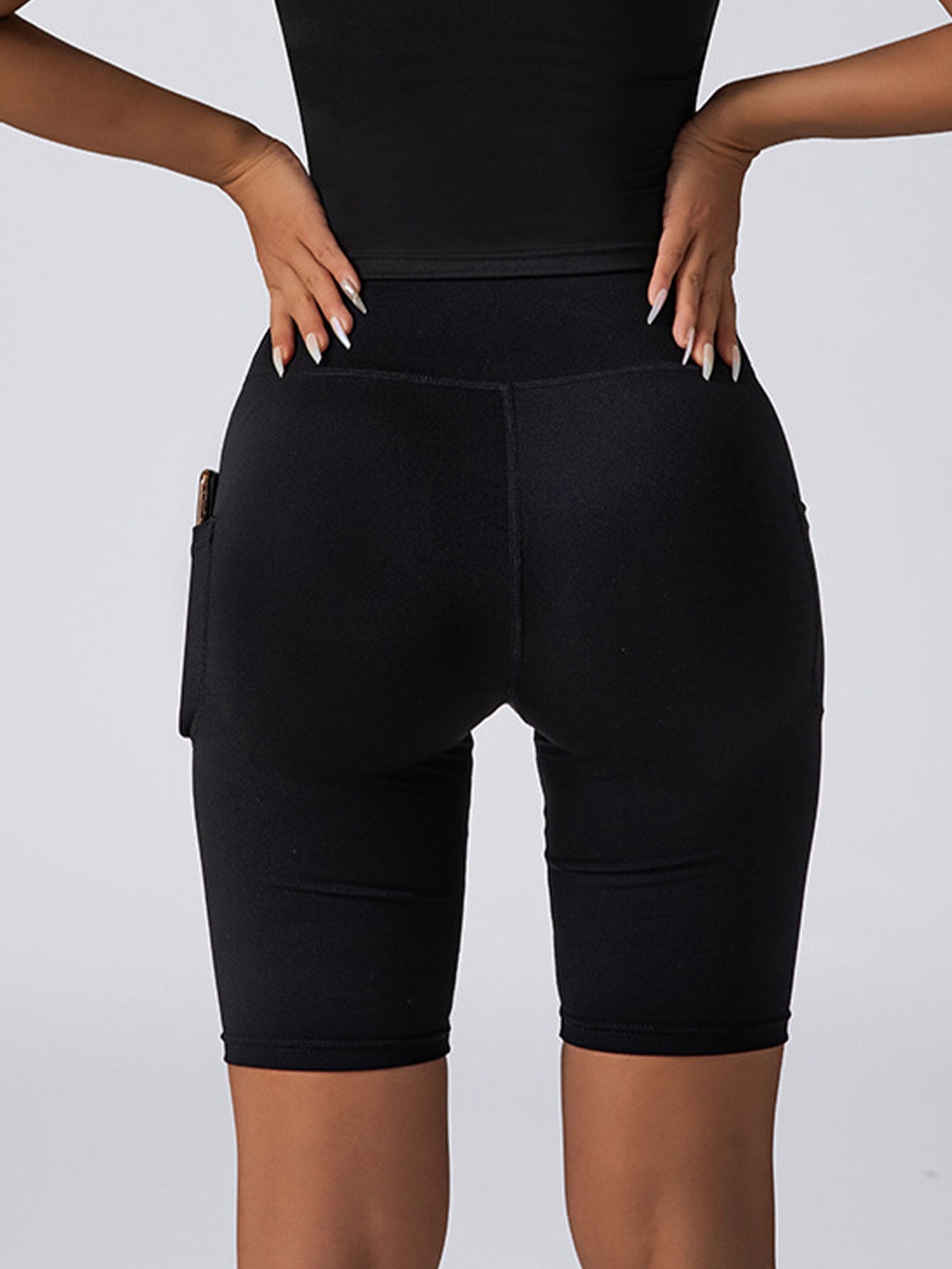 Shorts de vélo sans couture CurveFit avec contrôle du ventre