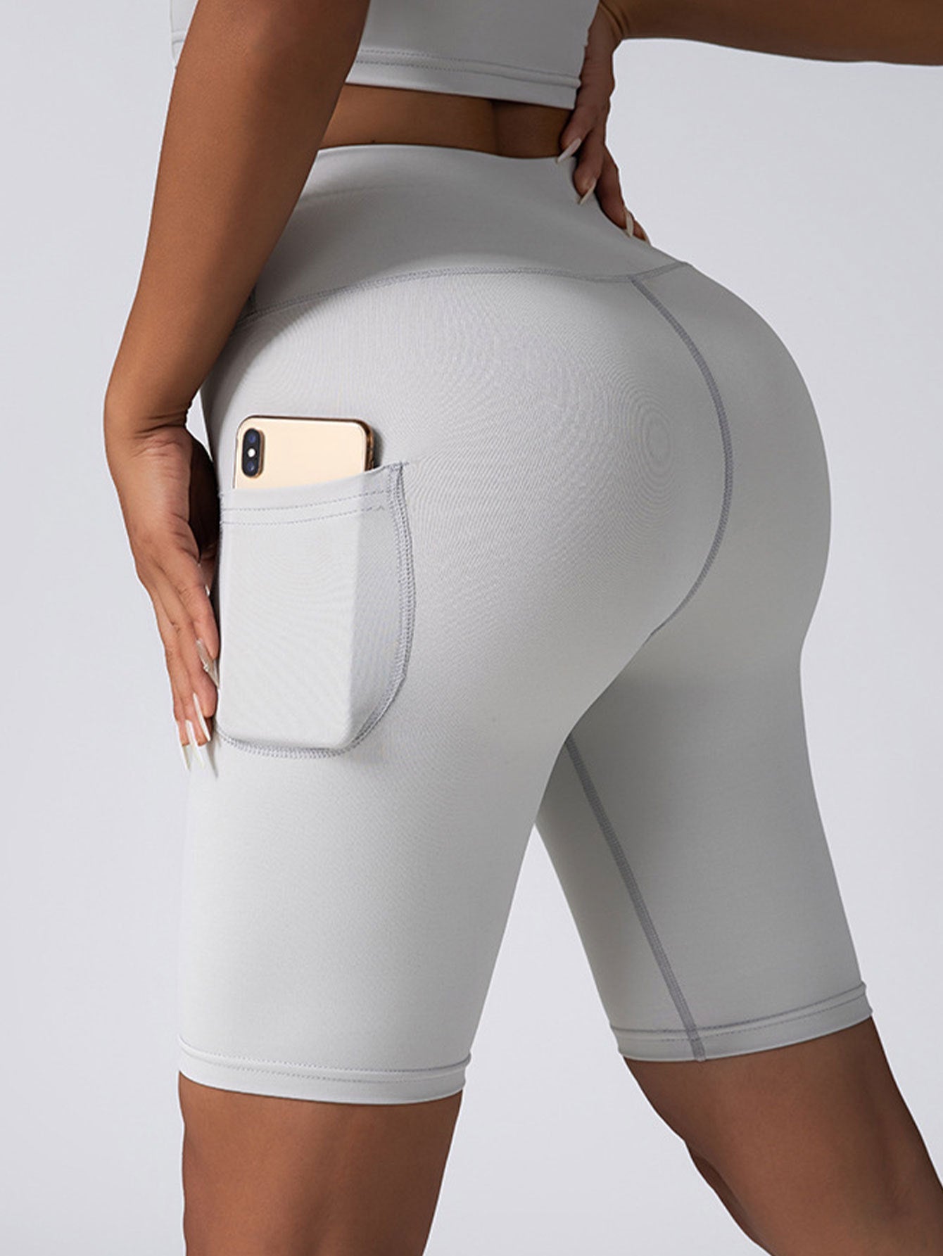Shorts de vélo sans couture CurveFit avec contrôle du ventre