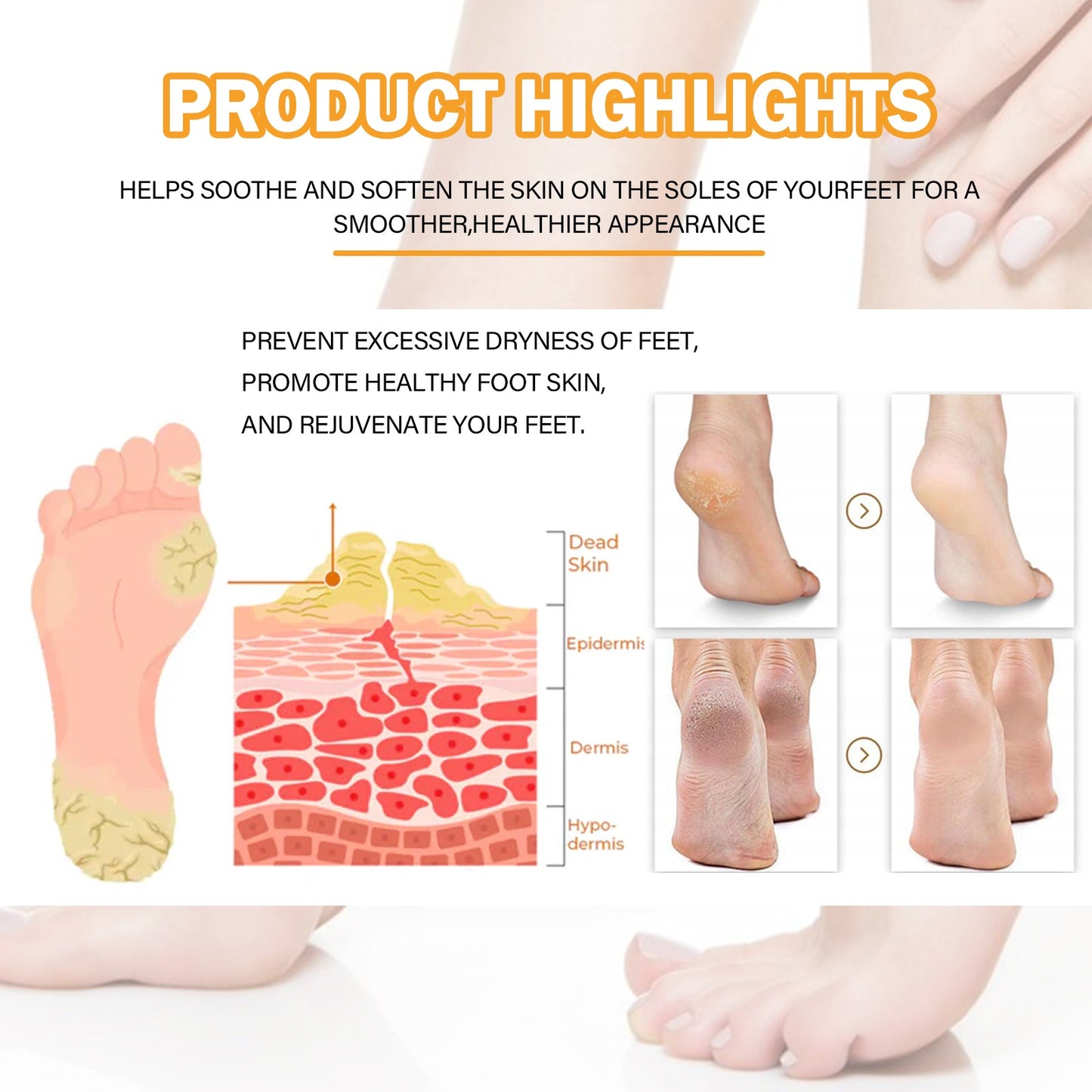 Moisturizing Foot Spray for Callus Care