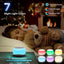 Portable Sound Machine with White Noise, Night Light, and Speaker for Baby's Soothing Sleep and Relaxation - Korvel