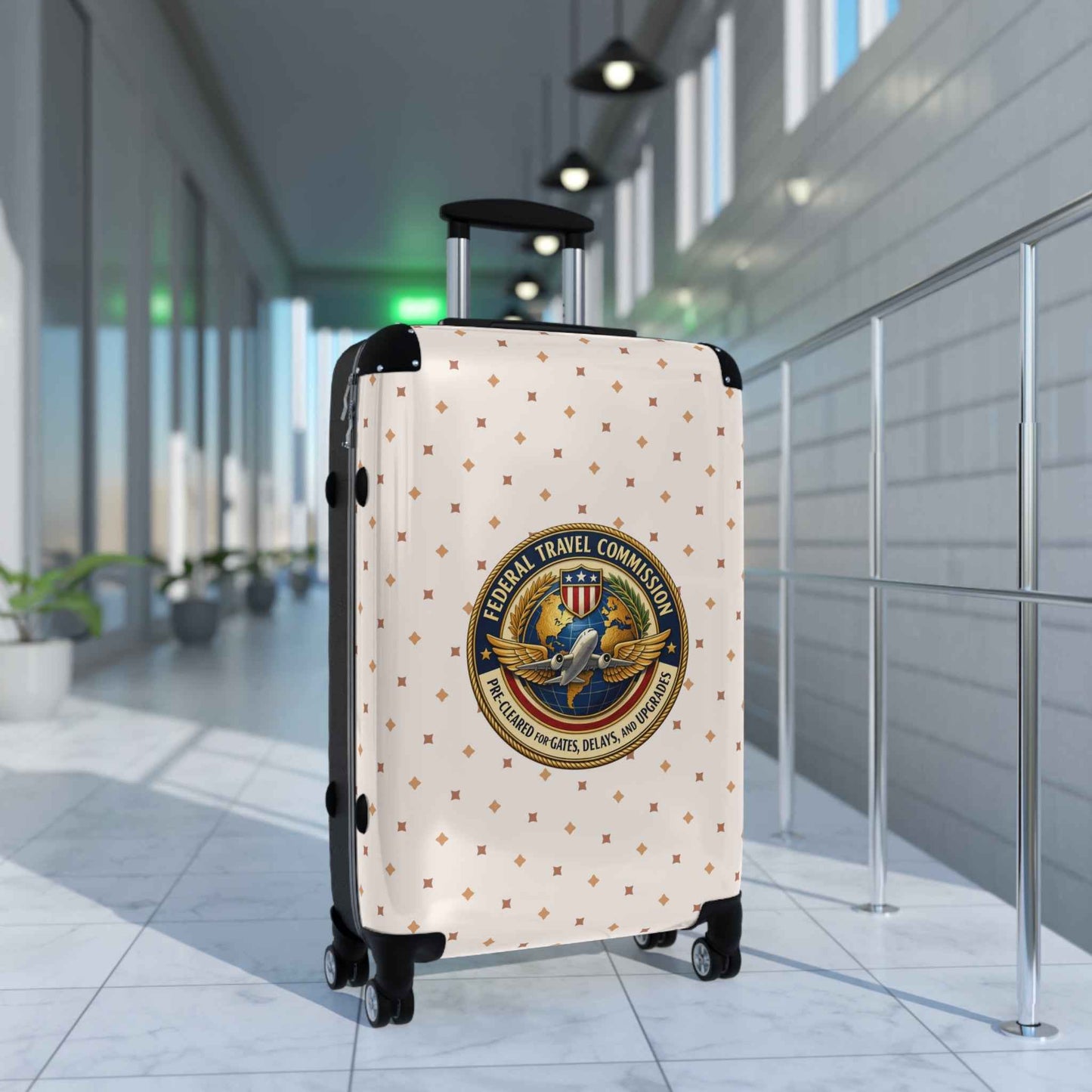 Valise de la Commission fédérale des voyages - Élégante et fonctionnelle