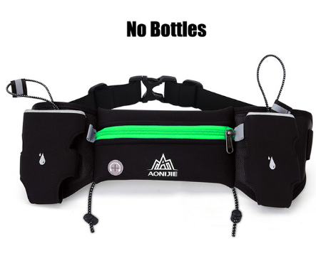 AONIJIE  Running Waist Pack Outdoor Sports Hiking Racing Gym Fitness Lightweight Hydration Belt Water Bottle - Korvel