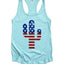 American Flag Cactus Tank Top - Korvel