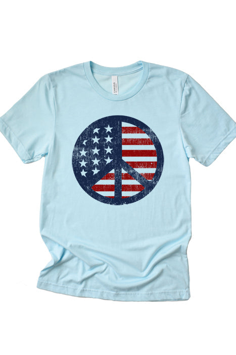 American Flag Peace 1885 - Korvel