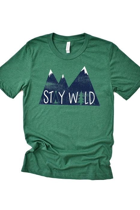 Embrace Adventure with Stay Wild 1888 Tee - Korvel