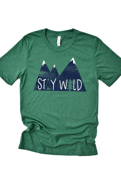 Embrace Adventure with Stay Wild 1888 Tee - Korvel